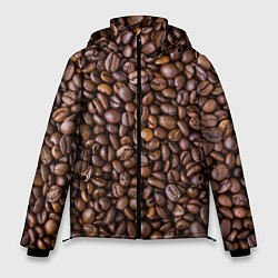 Куртка зимняя мужская Кофемания, цвет: 3D-черный