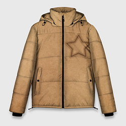 Куртка зимняя мужская Звезда Игра в кальмара, цвет: 3D-черный