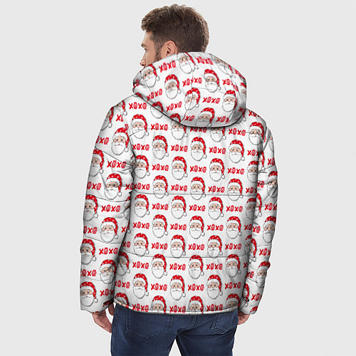 Мужская зимняя куртка Хо-Хо / 3D-Красный – фото 4