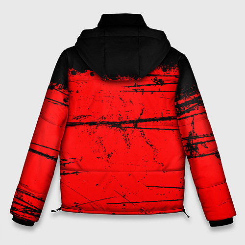 Мужская зимняя куртка КРАСНЫЙ ГРАНЖ RED GRUNGE / 3D-Красный – фото 2