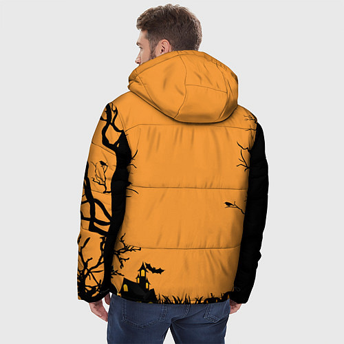Мужская зимняя куртка Orange Halloween TRD / 3D-Черный – фото 4