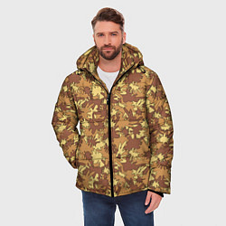 Куртка зимняя мужская Креативный Камуфляж, цвет: 3D-светло-серый — фото 2