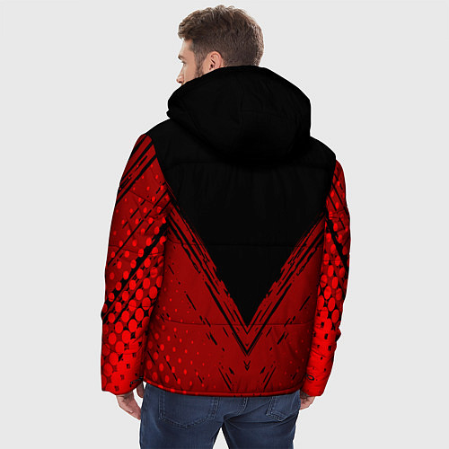 Мужская зимняя куртка Berserk - Берсерк / 3D-Черный – фото 4