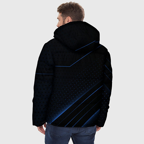 Мужская зимняя куртка Volkswagen, sport / 3D-Черный – фото 4