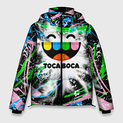Куртка зимняя мужская Toca Boca: Весельчак, цвет: 3D-черный