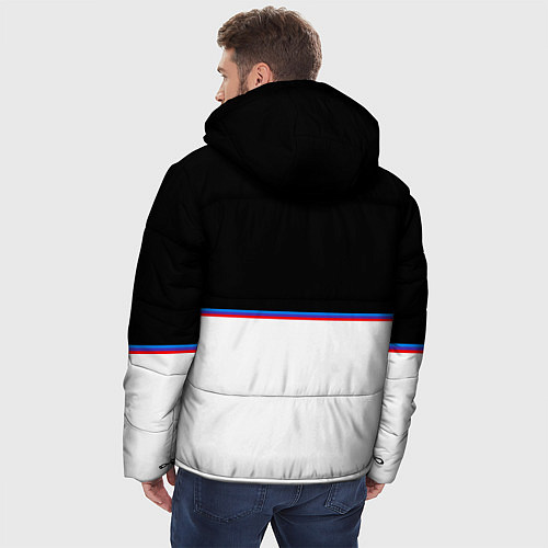 Мужская зимняя куртка BMW Два цвета / 3D-Черный – фото 4
