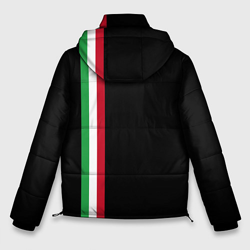 Мужская зимняя куртка DUCATI MOTOCYCLE ITALY LINE / 3D-Красный – фото 2