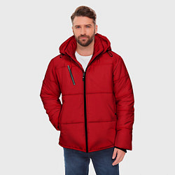 Куртка зимняя мужская ФОРМА, БУМАЖНЫЙ ДОМ LA CASA DE PAPEL UNIFORM, цвет: 3D-красный — фото 2