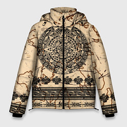 Куртка зимняя мужская AztecsАцтеки, цвет: 3D-черный