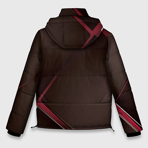 Мужская зимняя куртка Diluc Ragnvindr Дилюк Рагнвиндр, Genshin Impact / 3D-Красный – фото 2