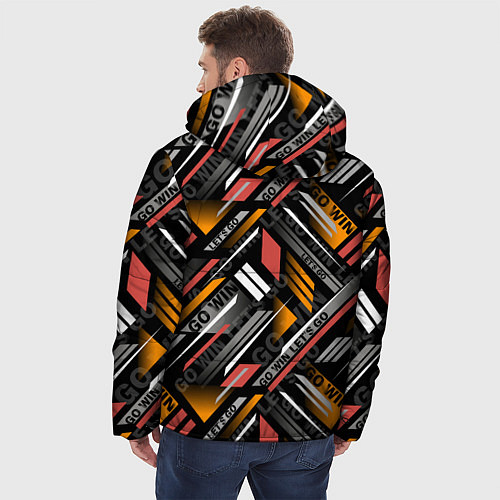 Мужская зимняя куртка GO WIN LETS GO / 3D-Черный – фото 4