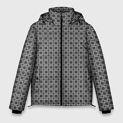 Куртка зимняя мужская Коллекция Journey Клетка 119-9-7 Дополнение к Снеж, цвет: 3D-красный