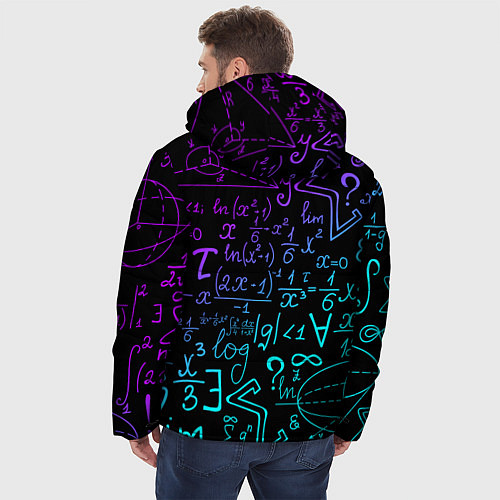 Мужская зимняя куртка НЕОНОВЫЕ ФОРМУЛЫ NEON FORMULAS / 3D-Черный – фото 4