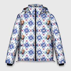 Куртка зимняя мужская Pattern Frozen, цвет: 3D-черный