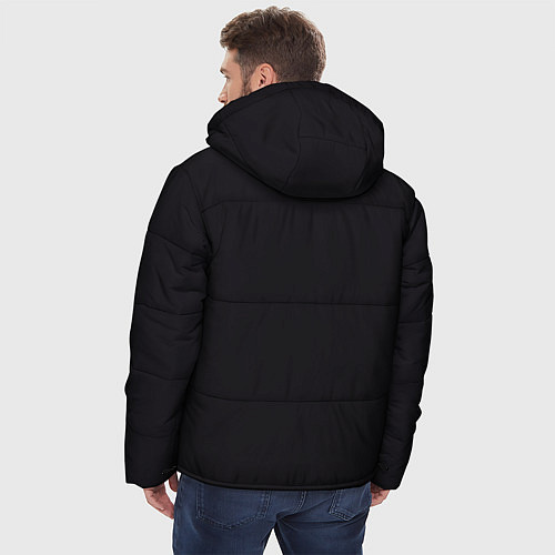 Мужская зимняя куртка ЕдиноРожец / 3D-Черный – фото 4