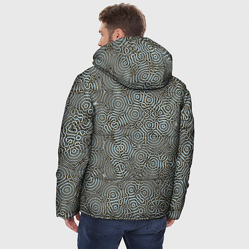 Мужская зимняя куртка Коллекция Journey Лабиринт 575-1 / 3D-Черный – фото 4