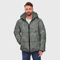Куртка зимняя мужская Коллекция Journey Лабиринт 575-1, цвет: 3D-черный — фото 2