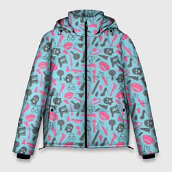 Куртка зимняя мужская БДСМ Bdsm, цвет: 3D-светло-серый