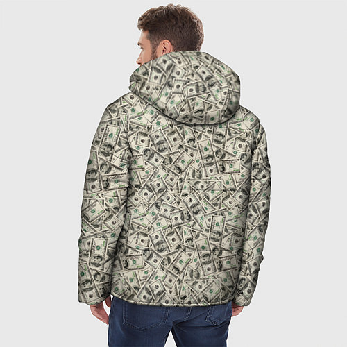 Мужская зимняя куртка Доллары Dollars / 3D-Черный – фото 4