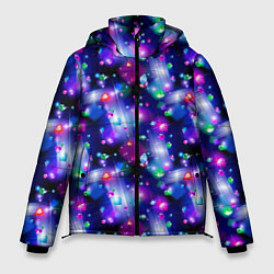 Куртка зимняя мужская Бриллиантовое Сияние, цвет: 3D-черный