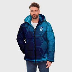 Куртка зимняя мужская Z - Гордость Питера, цвет: 3D-черный — фото 2