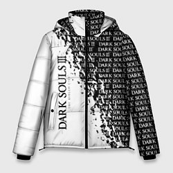 Куртка зимняя мужская Dark souls темные души, цвет: 3D-черный