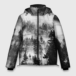 Куртка зимняя мужская ТУМАННЫЙ ЛЕС - ТЕМНЫЙ ЛЕС, цвет: 3D-светло-серый