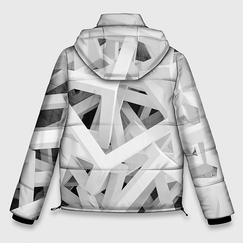 Мужская зимняя куртка БЕЛЫЙ АРХИТЕКТОР / 3D-Светло-серый – фото 2