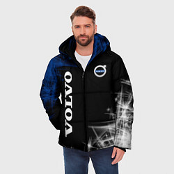 Куртка зимняя мужская Volvo отражения, цвет: 3D-светло-серый — фото 2