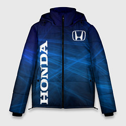 Куртка зимняя мужская Honda - Blue, цвет: 3D-светло-серый