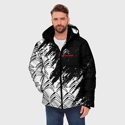Куртка зимняя мужская Ситроен citroen c4, цвет: 3D-черный — фото 2