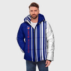 Куртка зимняя мужская ATLETICO MADRID АТЛЕТИКО МАДРИД, цвет: 3D-светло-серый — фото 2