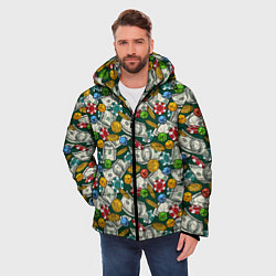 Куртка зимняя мужская Казино - Casino, цвет: 3D-светло-серый — фото 2