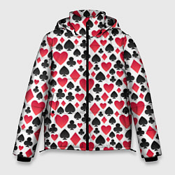 Куртка зимняя мужская Картёжник масти, цвет: 3D-светло-серый