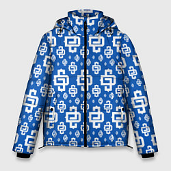 Куртка зимняя мужская Blue Pattern Dope Camo Dope Street Market, цвет: 3D-черный