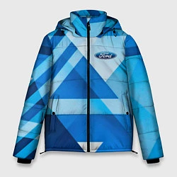 Куртка зимняя мужская Ford abstraction, цвет: 3D-светло-серый