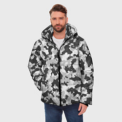 Куртка зимняя мужская Комок, цвет: 3D-черный — фото 2