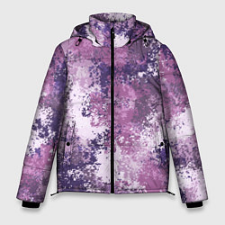 Куртка зимняя мужская Спортивный камуфляж Пикси - Лаванда, цвет: 3D-светло-серый