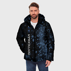Куртка зимняя мужская ТОТТЕНХЭМ Tottenham Абстракция, цвет: 3D-черный — фото 2