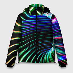 Куртка зимняя мужская Portal Fashion pattern Neon, цвет: 3D-светло-серый