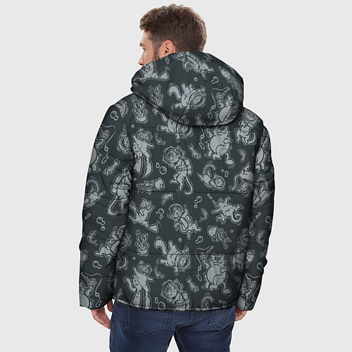Мужская зимняя куртка Морские Котики: Черный / 3D-Черный – фото 4