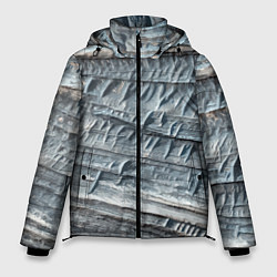 Куртка зимняя мужская Текстура скалы Mountain Stone, цвет: 3D-светло-серый