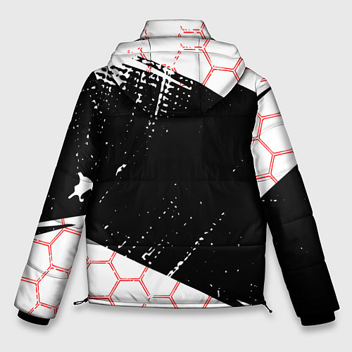 Мужская зимняя куртка RAINBOW SIX SIEGE 6 соты / 3D-Светло-серый – фото 2