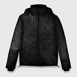 Куртка зимняя мужская Черный космос black space, цвет: 3D-светло-серый