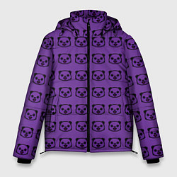 Куртка зимняя мужская Purple Panda, цвет: 3D-светло-серый