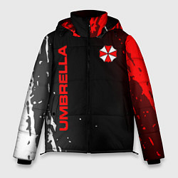 Куртка зимняя мужская Resident evil амбрелла, цвет: 3D-черный
