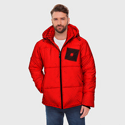 Куртка зимняя мужская РОБЛОКС Гранж, цвет: 3D-черный — фото 2