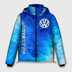 Куртка зимняя мужская VOLKSWAGEN Volkswagen Пламя, цвет: 3D-черный