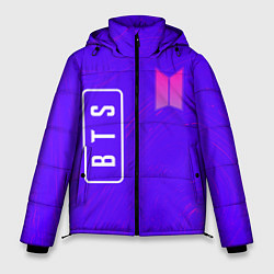Куртка зимняя мужская BTS - Разводы, цвет: 3D-черный