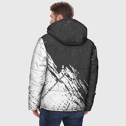 Мужская зимняя куртка Lexus - sport / 3D-Черный – фото 4